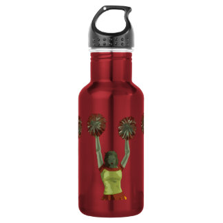 Gruselige Gothic Cheer Art Edelstahlflasche