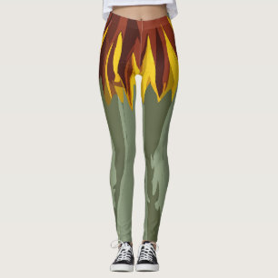 Gruselige Gothic Cheer Art Leggings