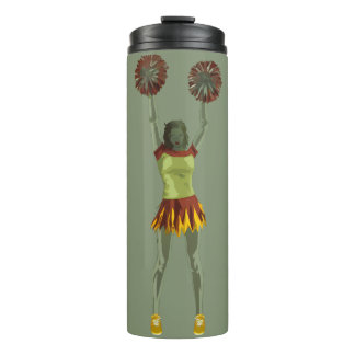 Gruselige Gothic Cheer Art Thermosbecher
