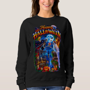 Gruselige Gothic-Romanze mit Mondlicht, Rosen, Sweatshirt
