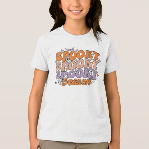 Gruselige Gruselige Gruselige Jahreszeit Tri-Blend Shirt