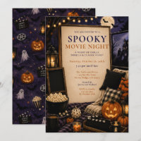 Gruselige Halloween-Filmnacht