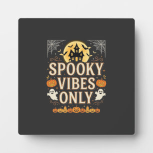 Gruselige Halloween-Geisterburg Design_1 Fotoplatte