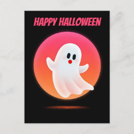 Gruselige Halloween-Grußkarte Postkarte