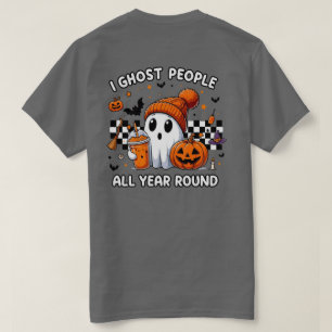 Gruselige Halloween-Herbst-Outfit – Süßes Gespenst T-Shirt