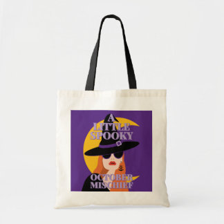 Gruselige Halloween-Hexe Oktober-Schabernack Tragetasche