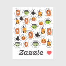 Gruselige Halloween-Hexe, Spukhaus, Mond