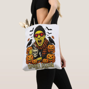 Gruselige Halloween-Kaffeetasche Wiederholung Hall