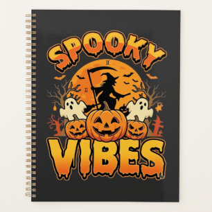 Gruselige Halloween-Kürbis-Hexen-Design_1 Planer