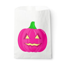 gruselige Halloween-Kürbis rosa