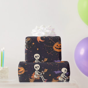 Gruselige Halloween-Nacht Geschenkpapier