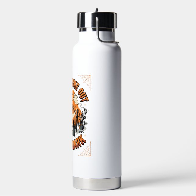 Gruselige Halloween-Nächte Trinkflasche (Links)