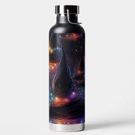 GRUSELIGE HALLOWEEN-NACHTSZENE TRINKFLASCHE