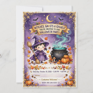 Gruselige Halloween-Party-Einladung 🎃👻 Einladung