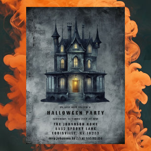 Gruselige Halloween-Party-Einladung für ein viktor Einladung