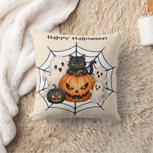 Gruselige Halloween-Party  Kissen