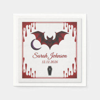 Gruselige Halloween-Party-Servietten | 3-lagige sü Serviette