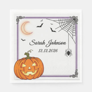 Gruselige Halloween-Party-Servietten | 3-lagige sü Serviette