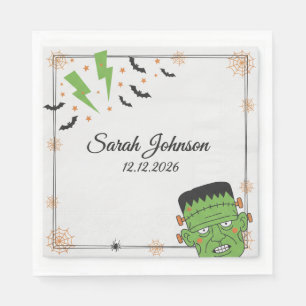 Gruselige Halloween-Party-Servietten   3-lagige sü Serviette