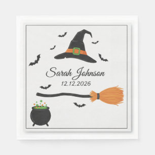 Gruselige Halloween-Party-Servietten   3-lagige sü Serviette