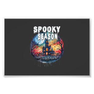 Gruselige Halloween-Saison Fotodruck
