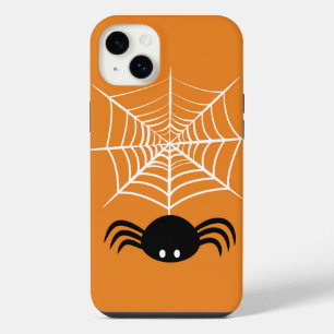 Gruselige Halloween-Spinnen-Illustration iPhone 14 Plus Hülle