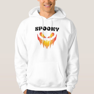 Gruselige Halloween-Typografie-Hoodie Hoodie