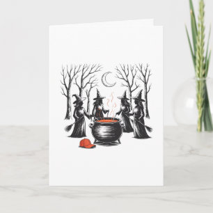 Gruselige Hexe Halloween Anti Trump Feministin Fra Karte