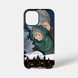 Gruselige Hexe & Spukhaus Halloween🌙 iPhone 12 Mini Hülle