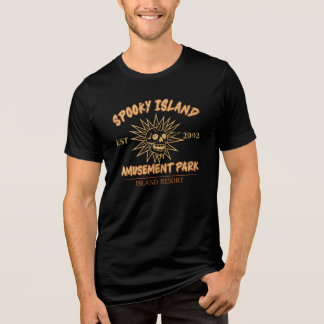 Gruselige Insel - Sommer Halloween Tri-Blend Shirt