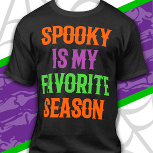 Gruselige Jahreszeit Frohes Halloween Lustiges Hal T-Shirt