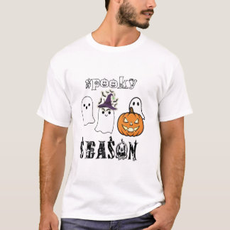 gruselige Jahreszeit Frohes Halloween T-Shirt