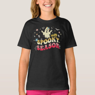 Gruselige Jahreszeit, Geist-Kürbis-Fledermaus T-Shirt