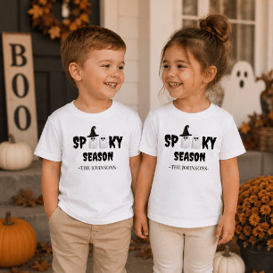 Gruselige Jahreszeit – Süßes Halloween-Outfit Kleinkind T-shirt