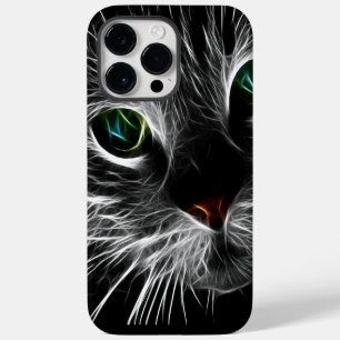 Gruselige Katze Felines Seelen-Spirit-Tier iPhone 14 Pro Max Hülle