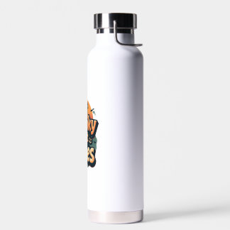 Gruselige Katzen Vibes Trinkflasche