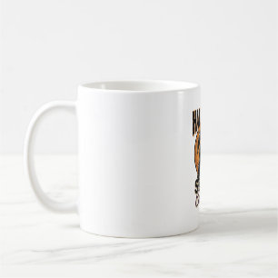 Gruselige Katzenlady Halloween Hexe Web Vintage-Sh Kaffeetasse