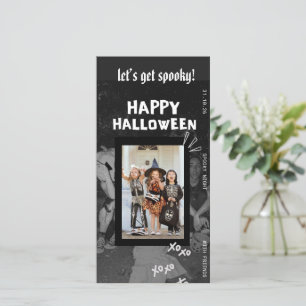 Gruselige Kinder-Halloween-Party-Einladungsvorlage