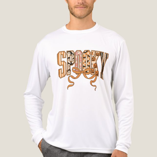 Gruselige Kokette Halloween-Ästhetik-66166 Tri-Blend Shirt (Vorderseite)