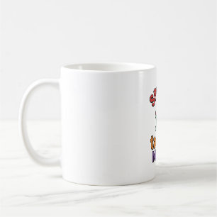 Gruselige Krankenschwester Halloween Vintage Vecto Kaffeetasse