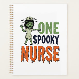 Gruselige Krankenschwester Halloween Vintage Vekto Planer