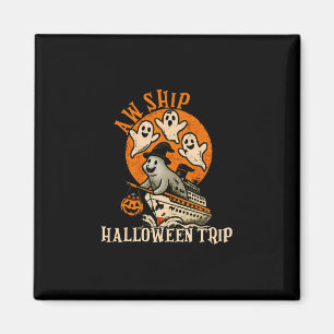 Gruselige Kreuzfahrt Schiff Ach Schiff Halloween R Magnet
