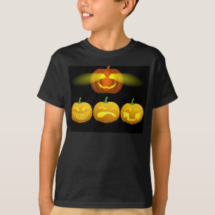 Gruselige Kürbisse Halloween. T-Shirt