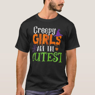 Gruselige Mädchen sind die Niedlichsten Lustige M T-Shirt