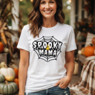 Gruselige Mama Halloween Mutter Bequemes Shirt