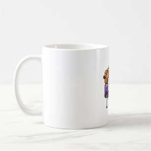 Gruselige Mama Vintage Halloween-Mutter-Shirt-Desi Kaffeetasse