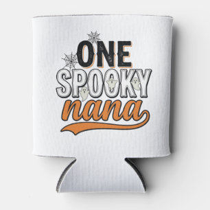 Gruselige Nana Halloween-Geist Vintage-Shirt-Desig Dosenkühler