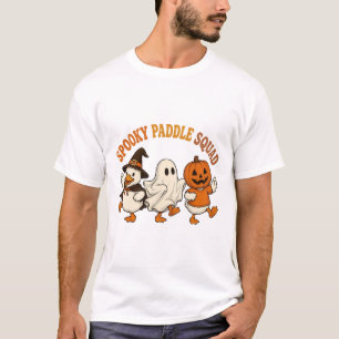 Gruselige Paddel-Squad-Geisterkunst T-Shirt