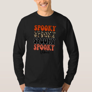 Gruselige Retro-Vintage-Halloween-Stimmung T-Shirt