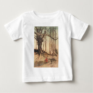 Gruselige Rotkäppchen Baby T-shirt
